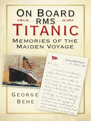 cover image of On Board RMS Titanic
